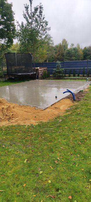 Wylewka, chudziak , płyta betonowa pod garaż, domek itp Wykonam