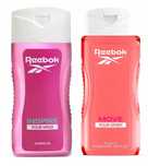 ZESTAW REEBOK 2x 400 ml żel pod prysznic damski MIX zapachów