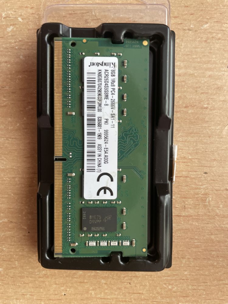 kingston 2666 ddr4 8gb (оперативна памʼять для ноутбука)