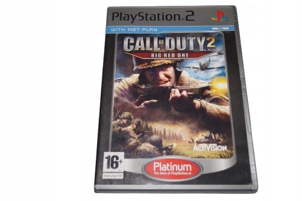 Ps2 Call Of Duty 2: Big Red One Playstation 2 (Ps2) Pudełkowa