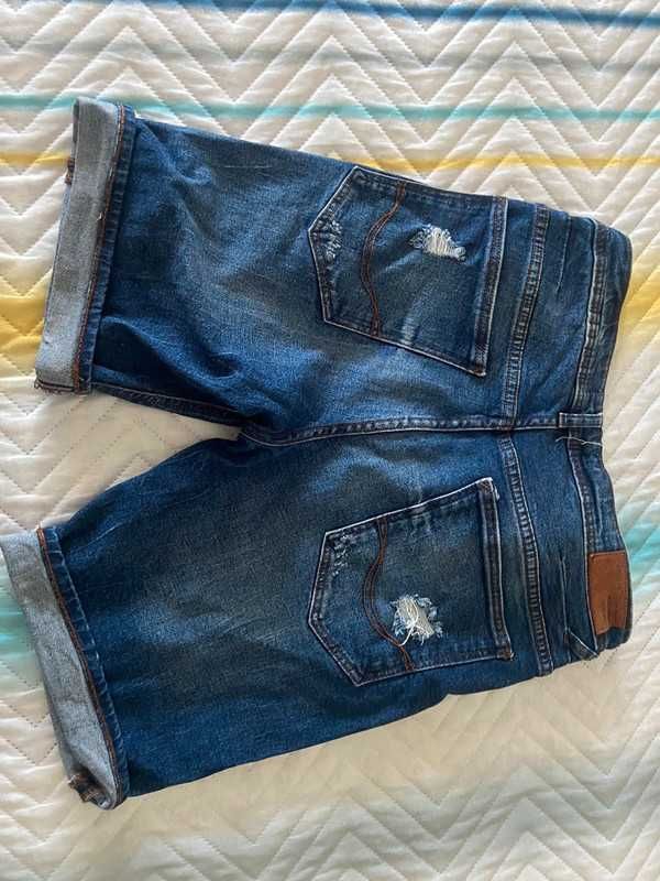 Calções de ganga pull and bear