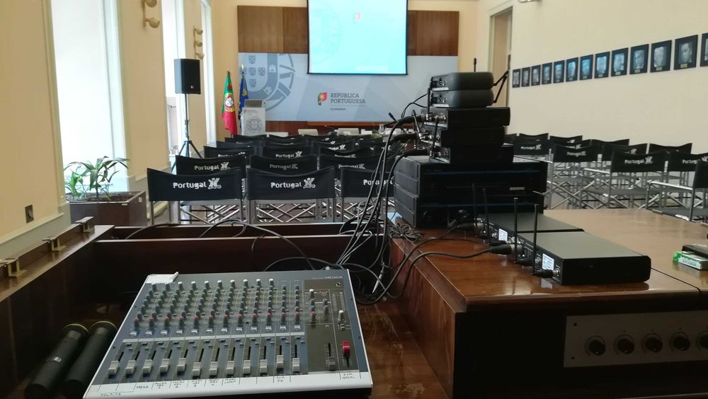 Serviços Técnicos, Aluguer de Audiovisuais, Videoconferências