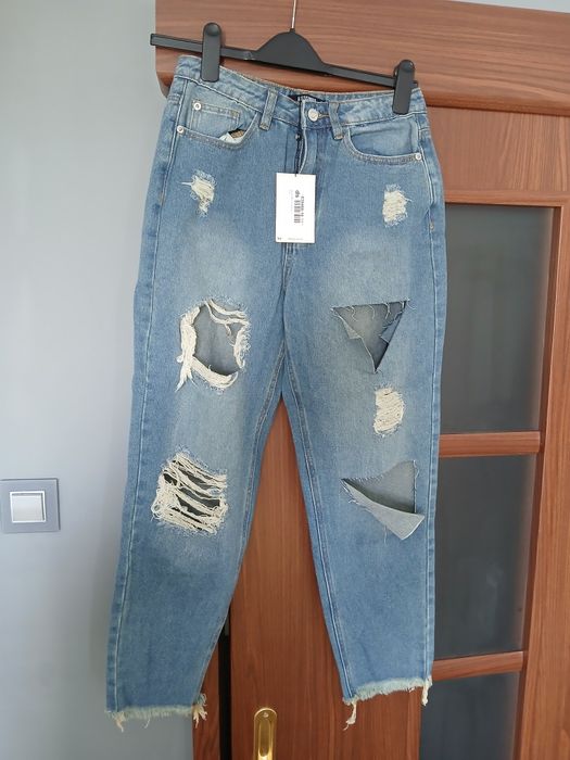 Damskie jeansy rozmiar 36