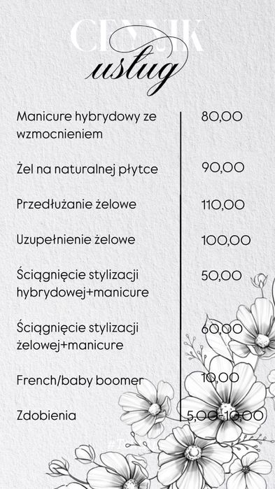 Manicure hybrydowy i żelowy