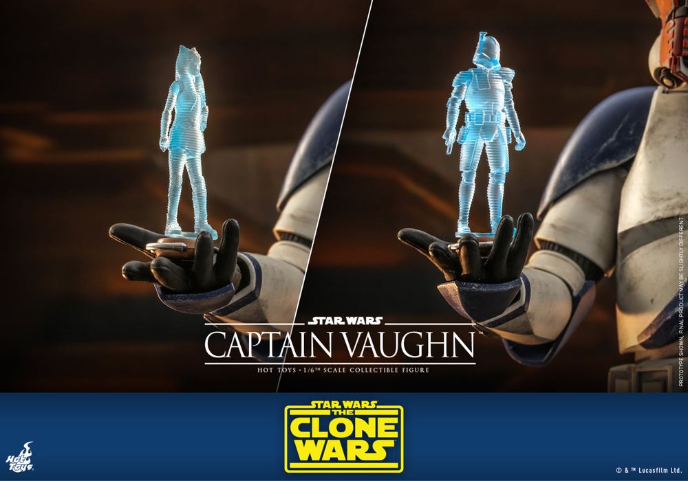 Фигурка 1/6 hot toys tms 65 star wars THE CLONE WARS – CAPTAIN VAUGHN