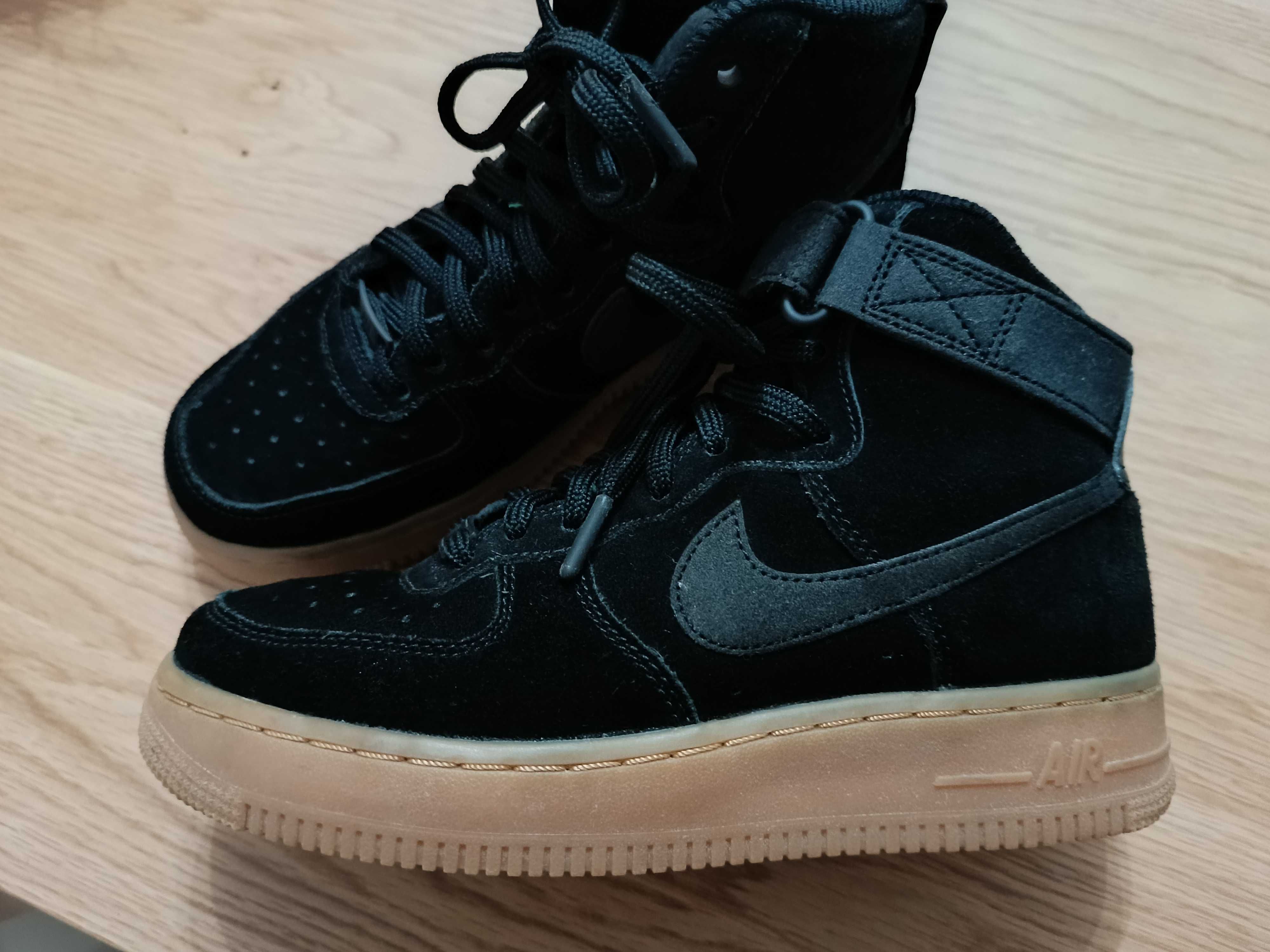 Nike Air Force 1 High SE black gum tamanho 36.5