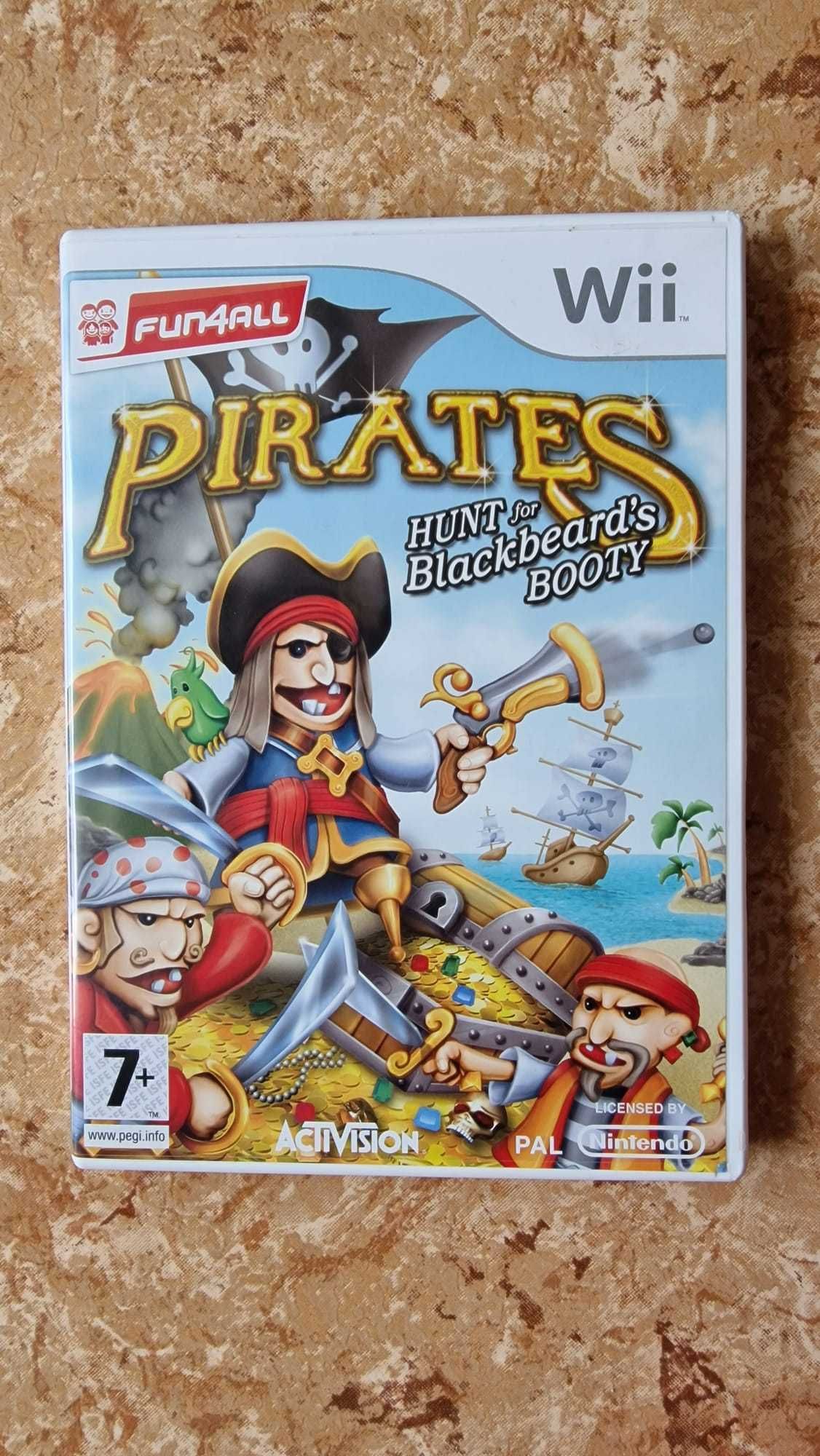 Jogo "Pirates Hunt for Blackbeard`s Booty" - Wii