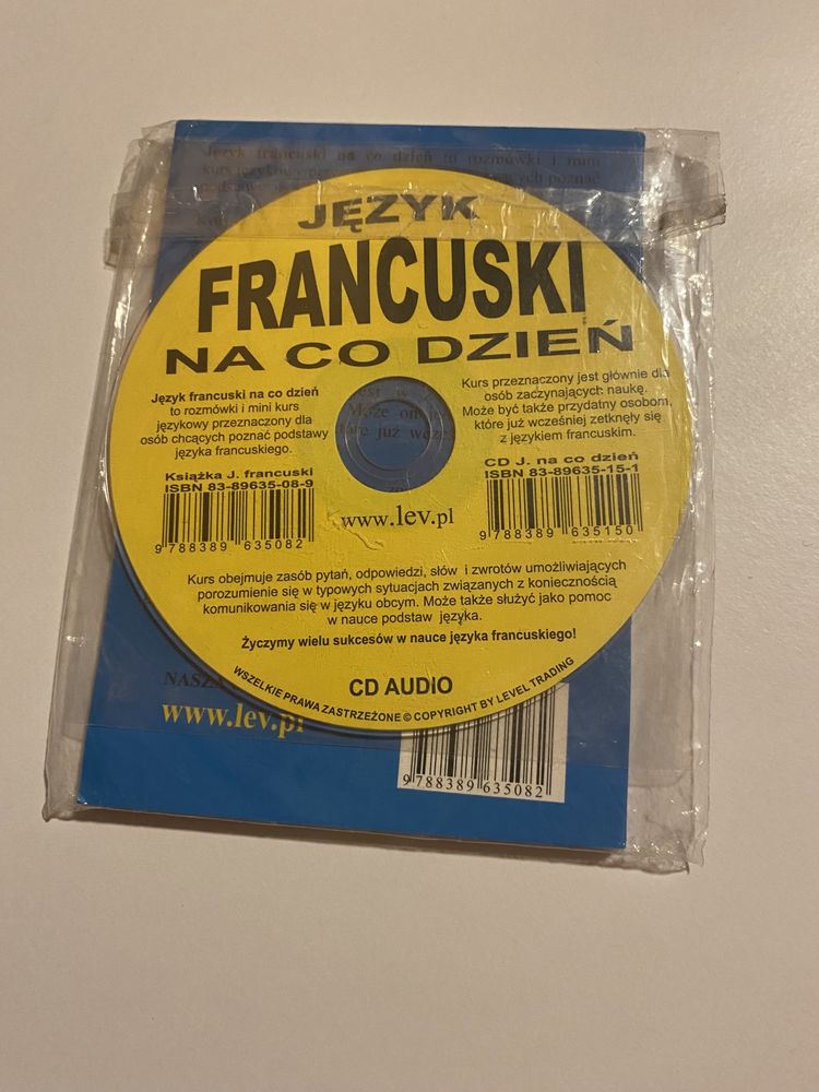 Jezyk francuski na co dzien ksiazka z cd