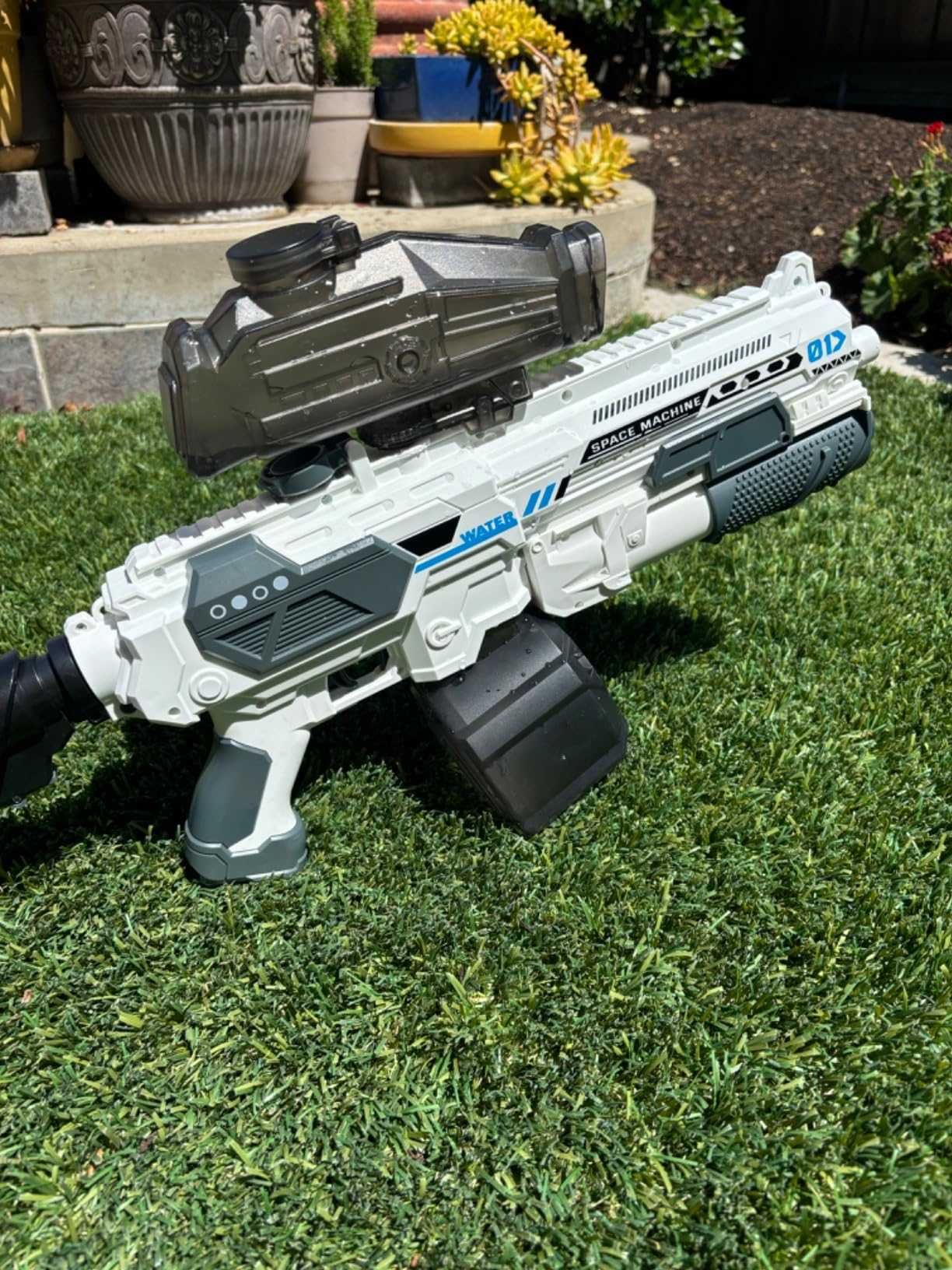 Мощный Водяной Бластер Базука KB1291 Space Water Gun автомат детский
