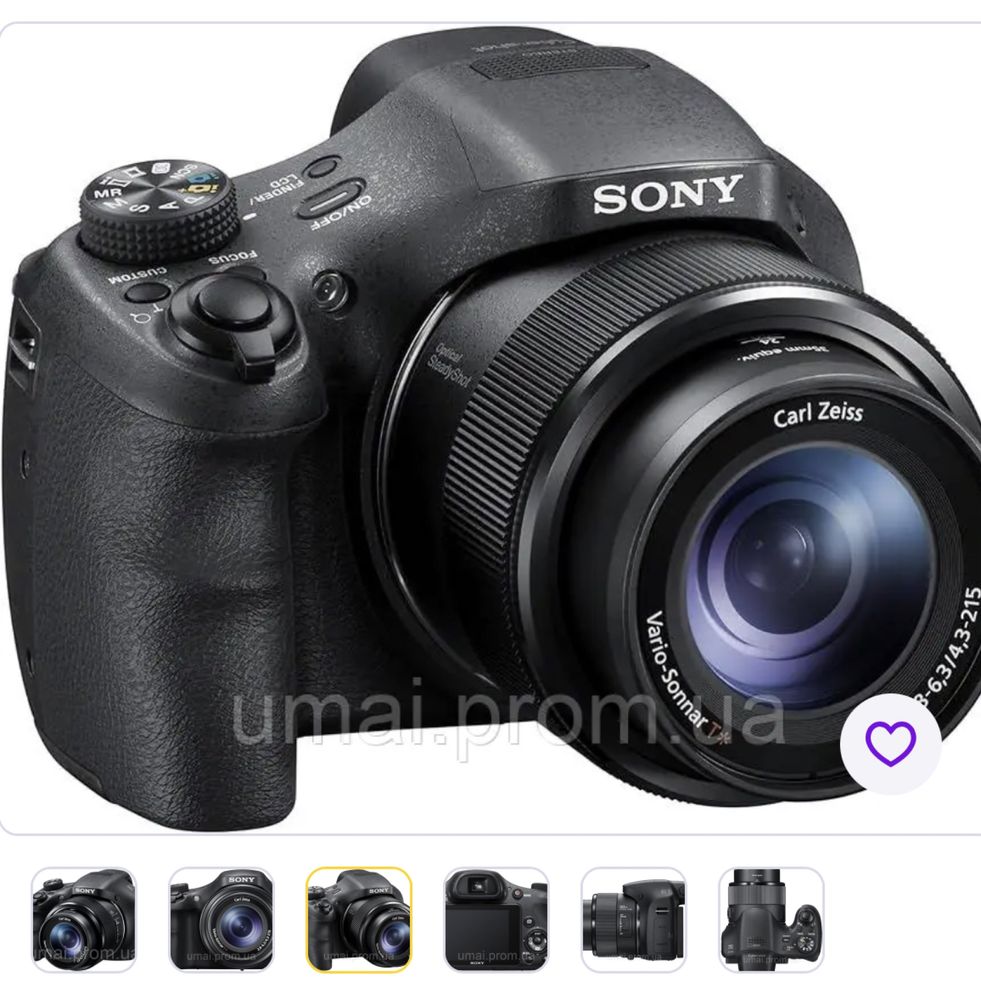 Фотоаппарат Sony Cyber-Shot HX300 з сумкою