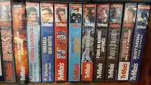 Cassetes gravadas VHS
