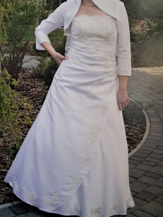 Suknia ślubna rozm 40, 168cm