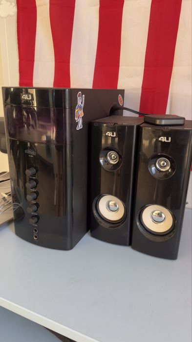 Аудіо система 4U / колонки з сабвуфером 4U