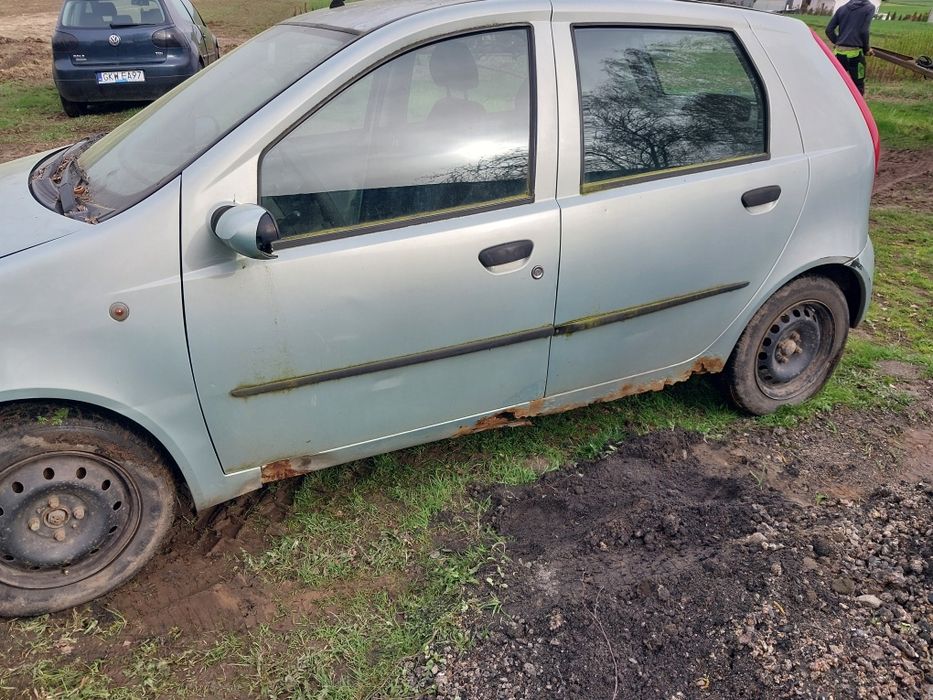 Części fiat punto maska zderzak klapa drzwi szyba silnik 1.3 skrzynia