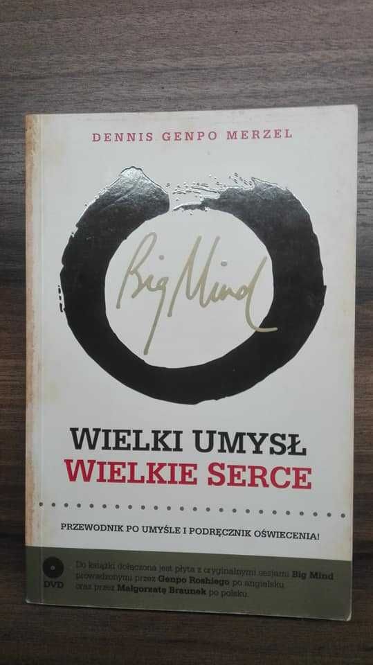 Big Mind BH Wielki umysł Wielkie serce Dennis Merzel książka z płytą