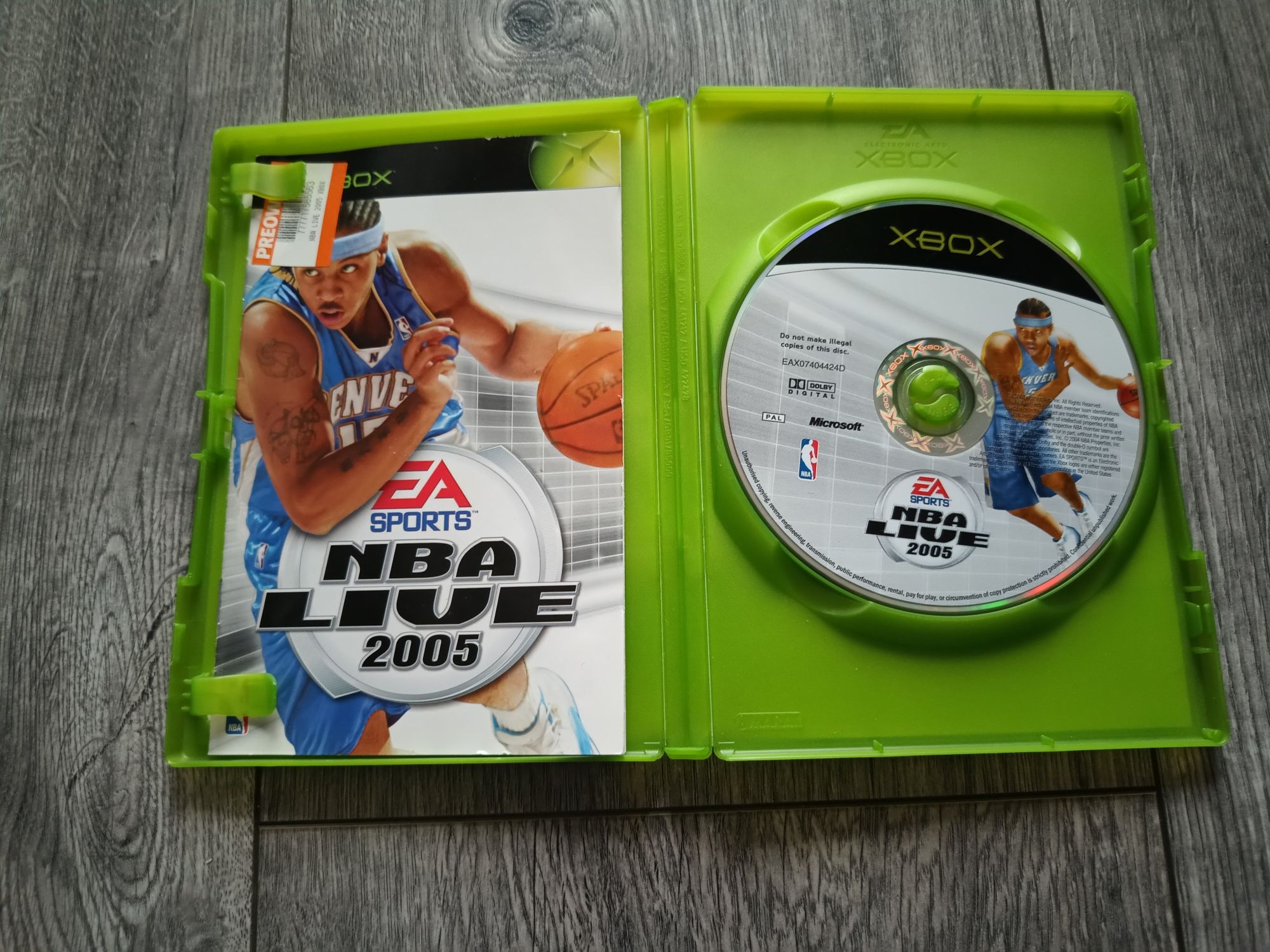 Gra Xbox NBA Live 2005