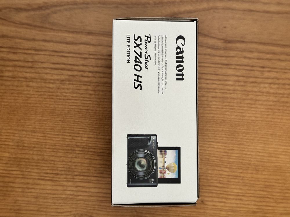 Canon Powershot SX740 HS Lite Edition Preta - Nunca usada