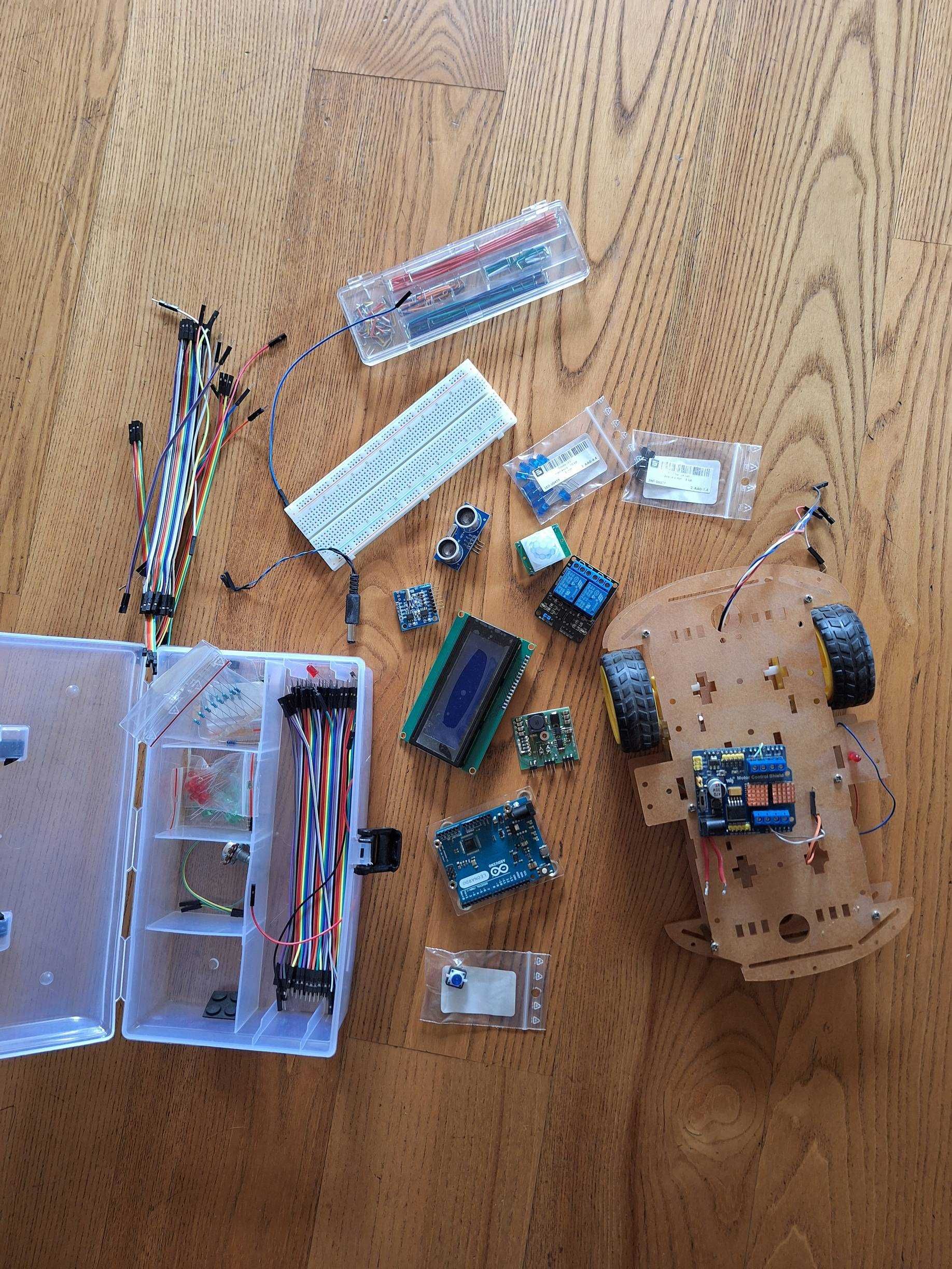 Moduły Arduino, zestaw startowy, Forbot, PWM, przekaźnik, LCD