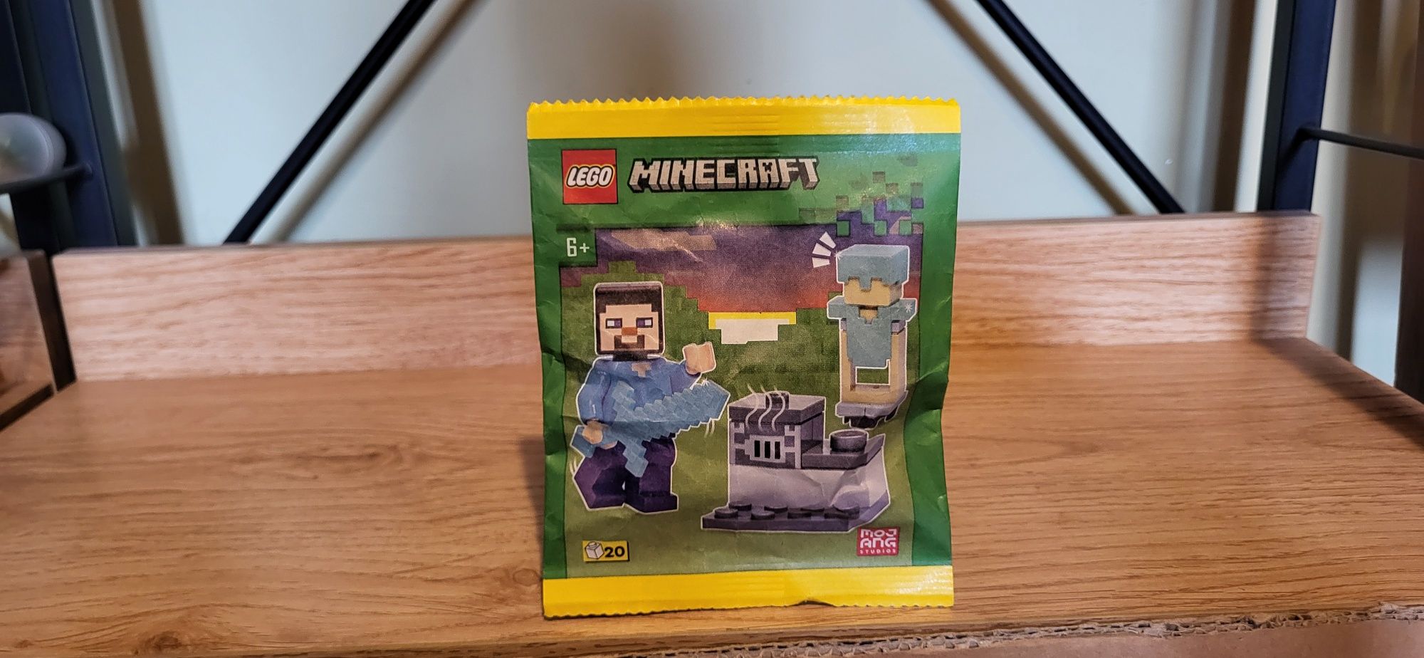 Lego Minecraft 662317 Steve i Diamentowa Zbroja saszetka klocki