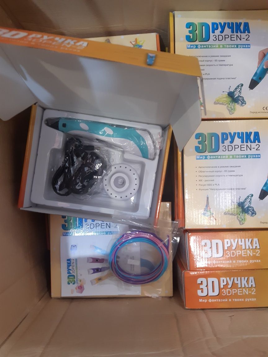 3д ручка, 3D ручка, пластик к 3d ручкам