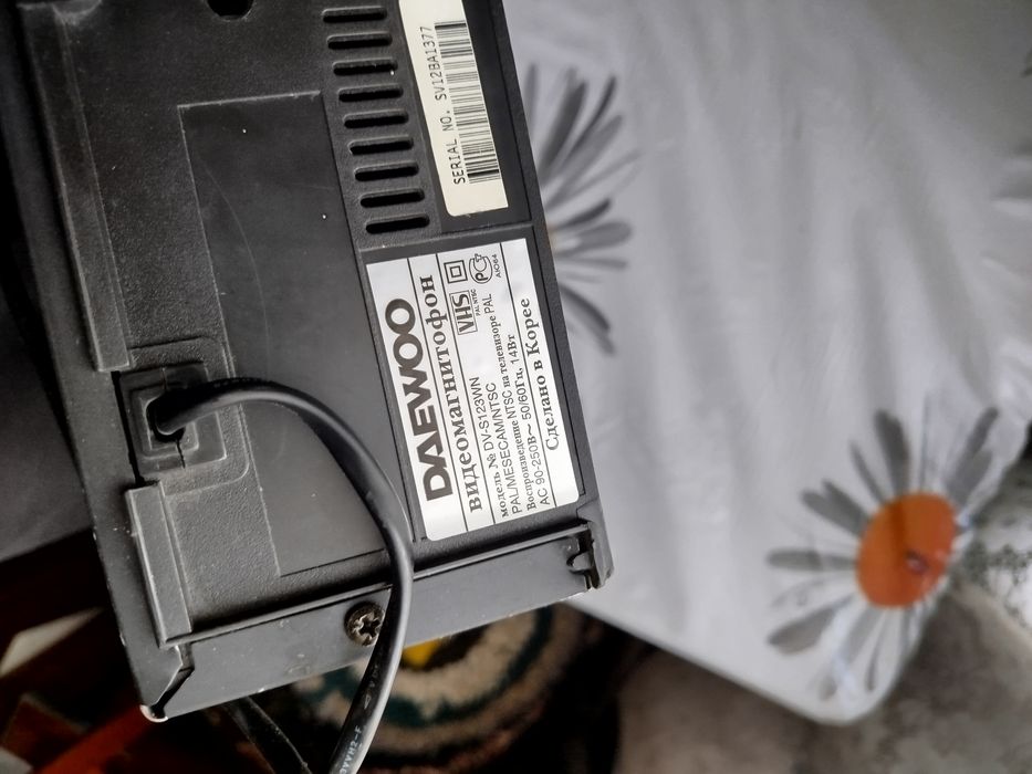 Продам DAEWOO видеомагнитофон