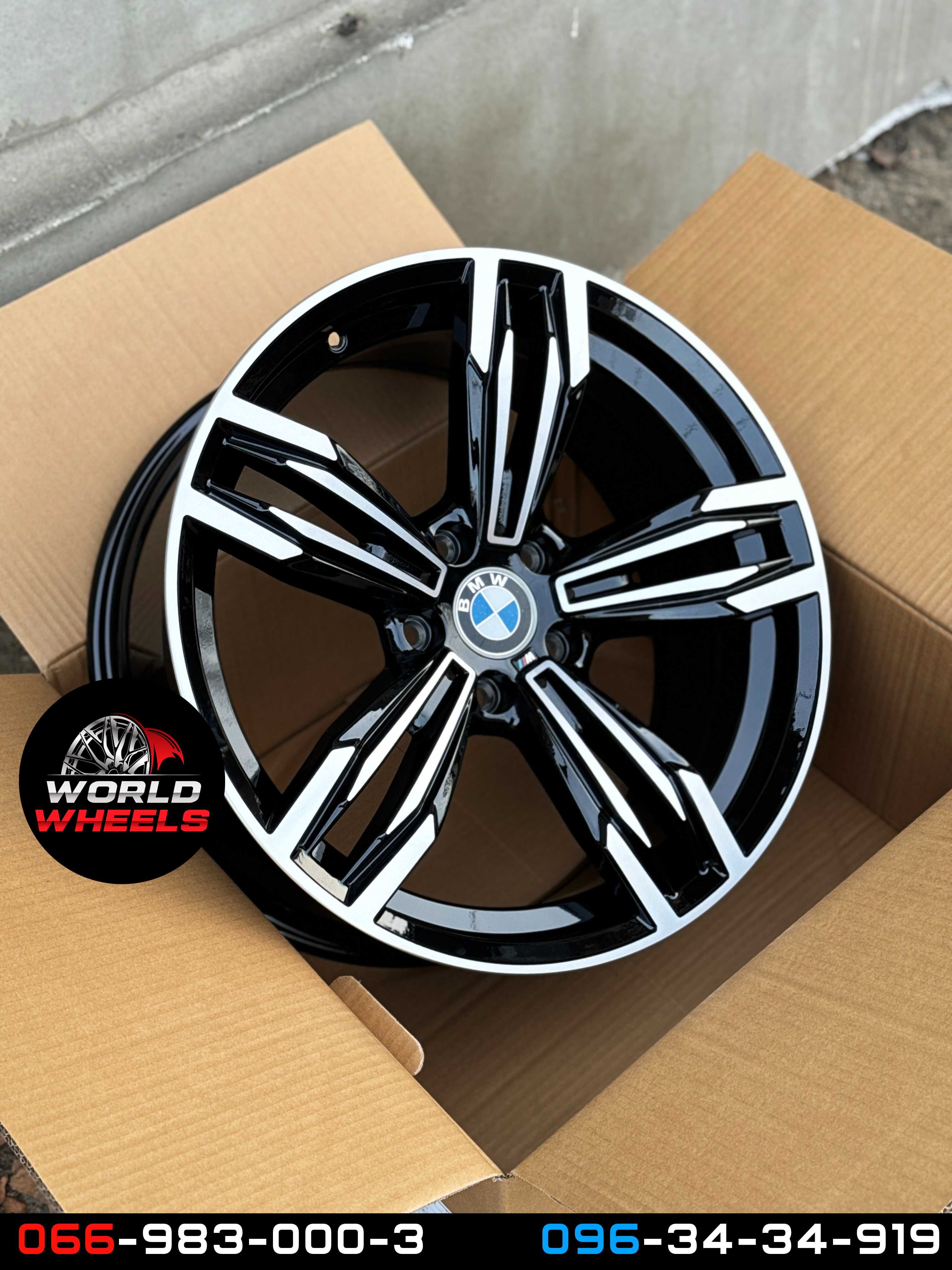 Диски R19 5x120 BMW E70 E53 F30 F10 F06 F25 F15 F16 разноширокие 433