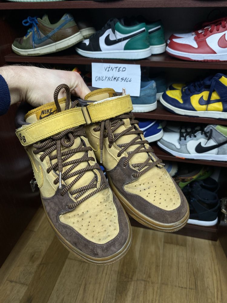 Nike SB Dunk Mid Wheat Bronze 2006