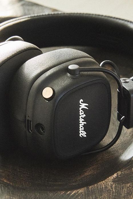 Auscultadores Marshall Major IV Bluetooth - Preto