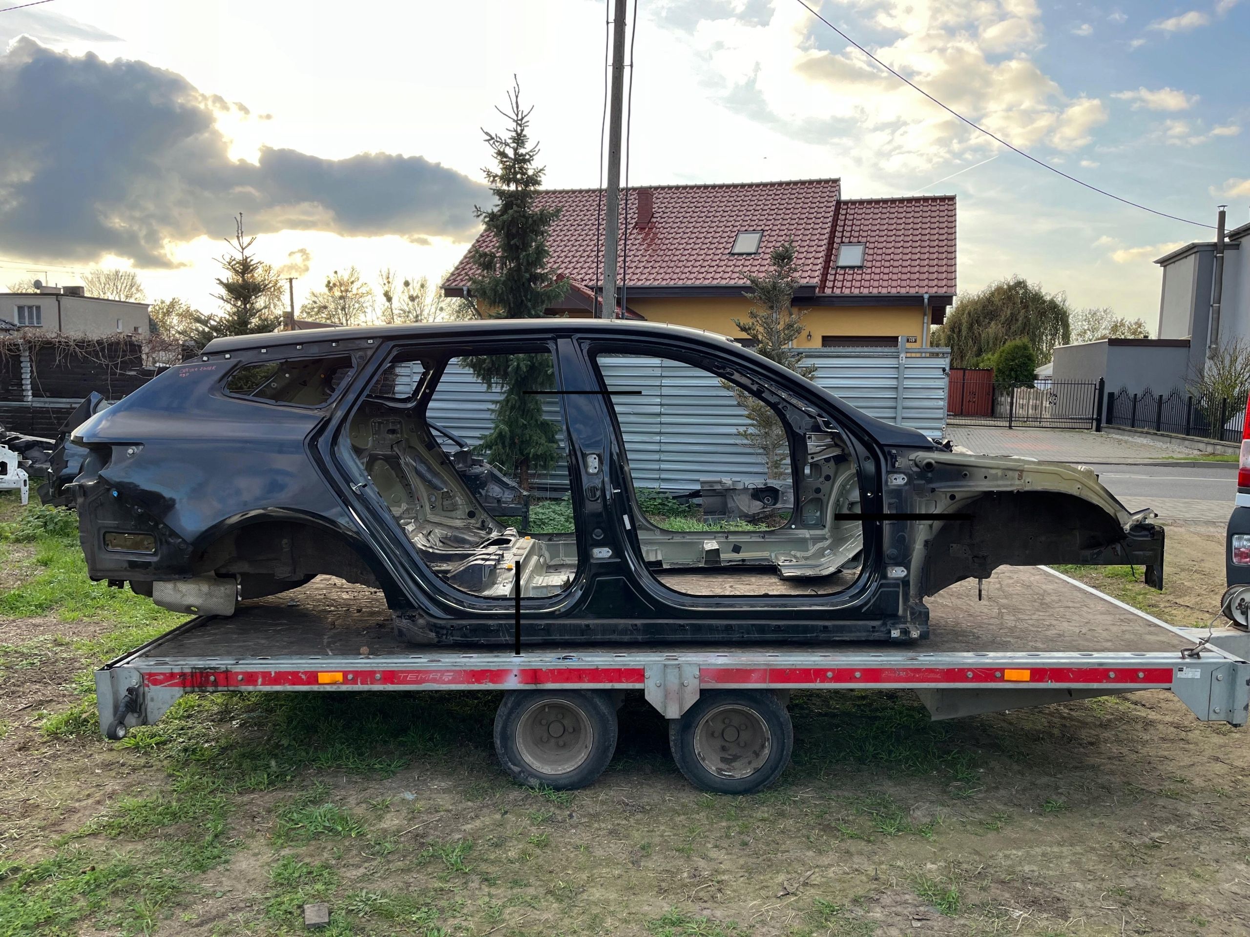 KIA Optima iv 4 ćwiartka podłużnica Lewy przód Abp 2018R