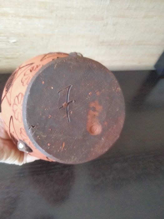 Bilha de barro  Olaria pedrada de Nisa