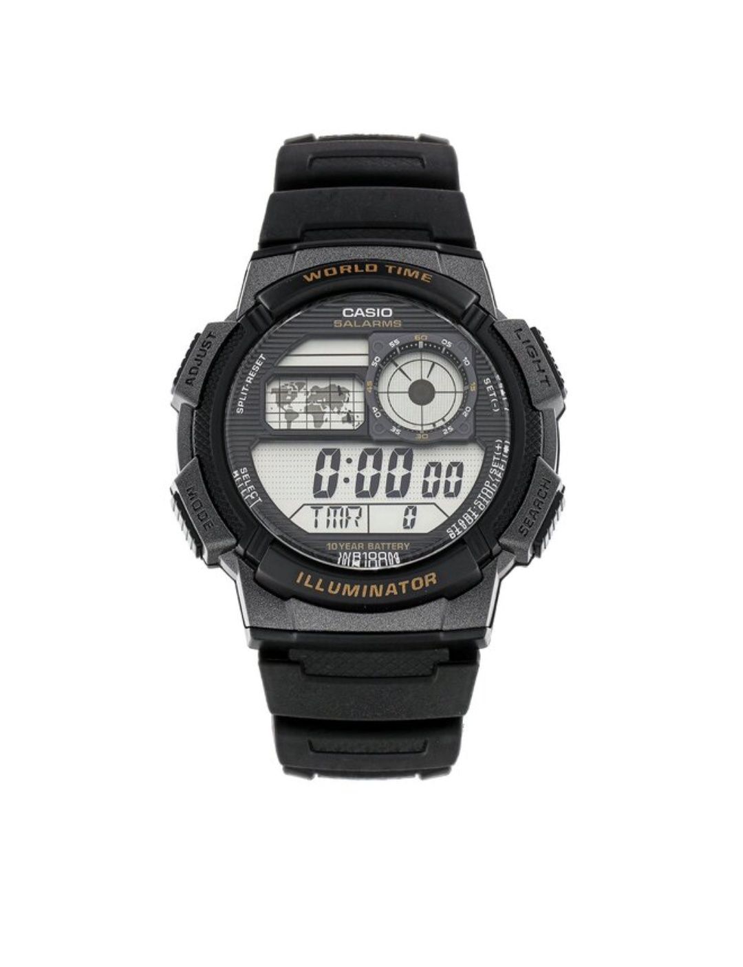 Elegancki zegarek Casio Illuminator WR100 AE-1000