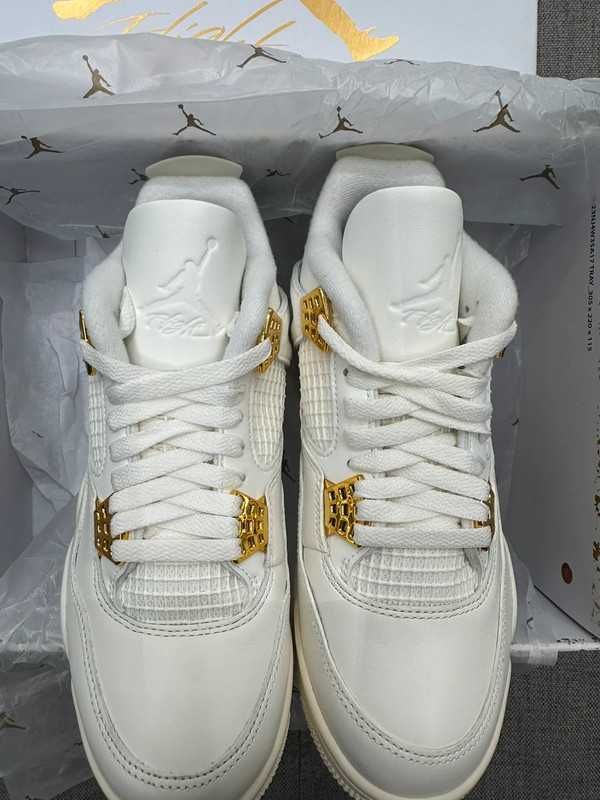 Jordan 4 Retro Metallic Gold R.43