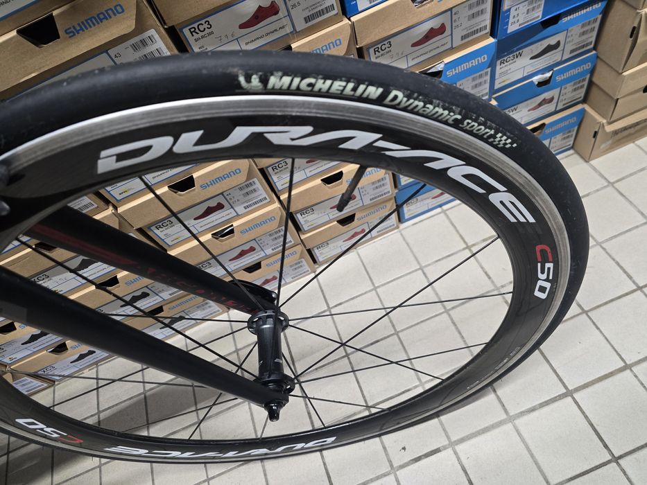 Rodas shimano dura ace calco estrada carbono