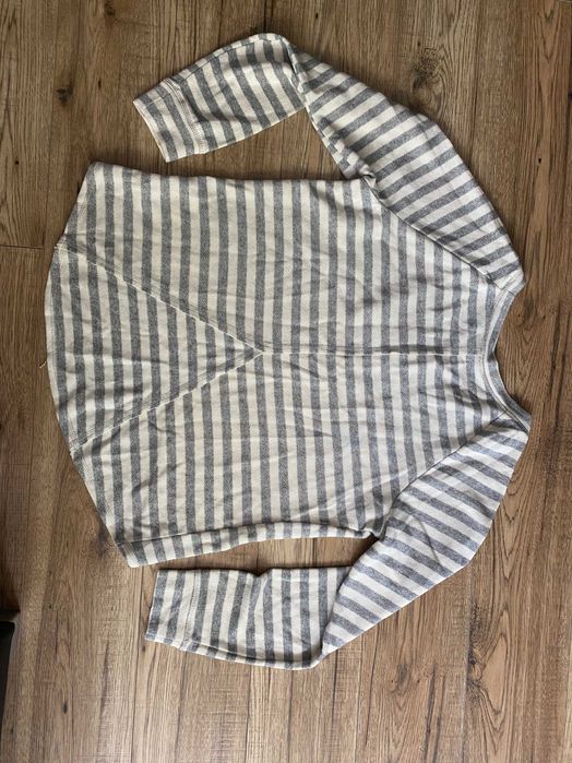 Damski sweterek w paski, rozmiar XXL