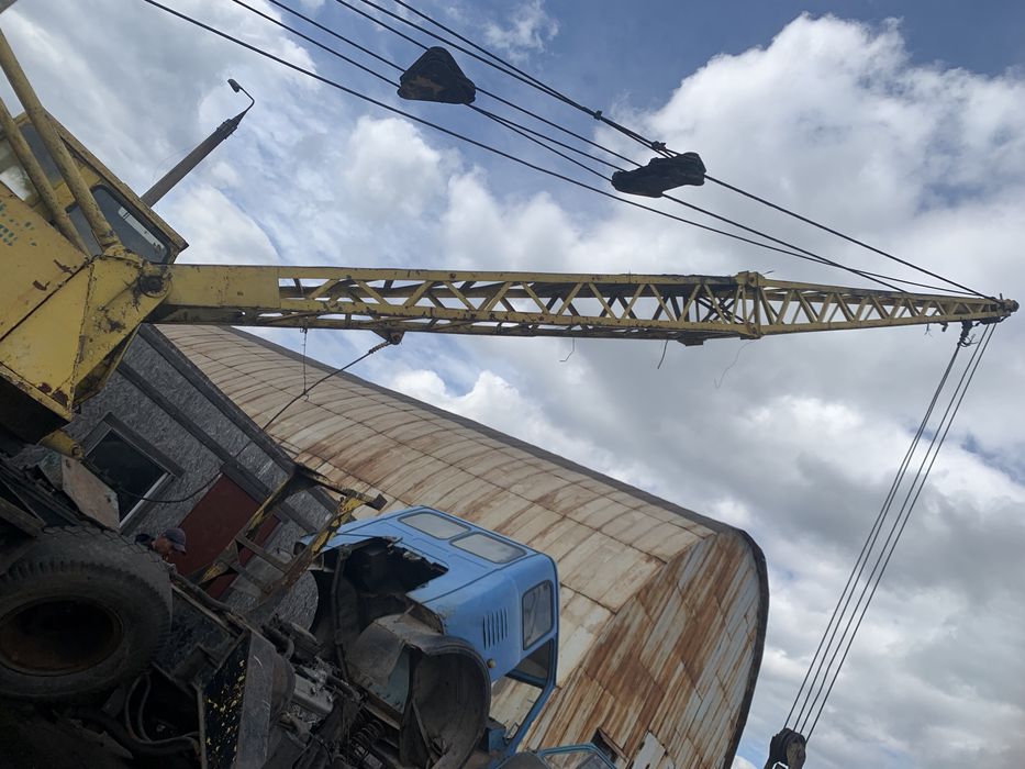 Кран маз 500 грузоподьемность 10т