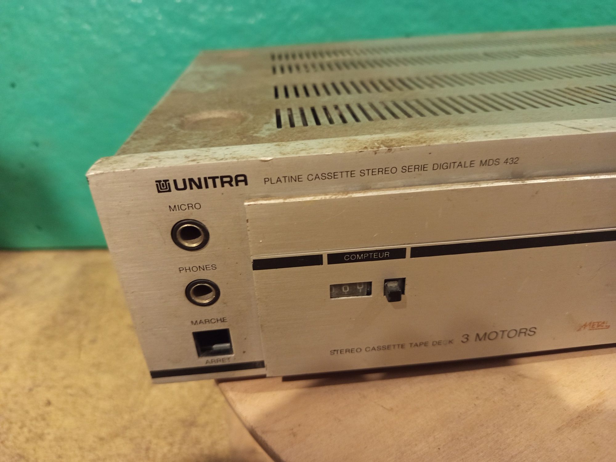 UNITRA platine cassette deck wzmacniacz korektor