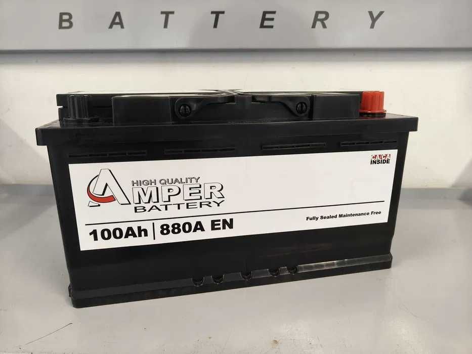 Akumulator 12v 100ah 880 EN Nowy Ciężki Mocny Dostawa Gratis