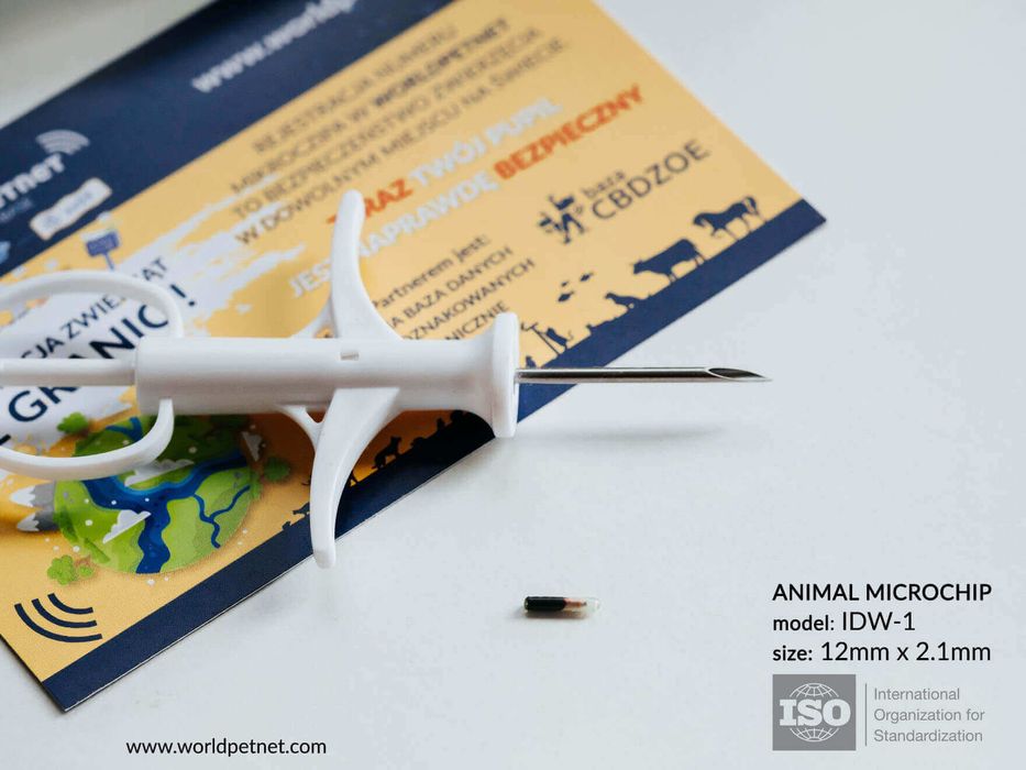 Mikrochip RF-IDW-1 (kod 616) 12mmx2.1mm - zestaw 20 sztuk