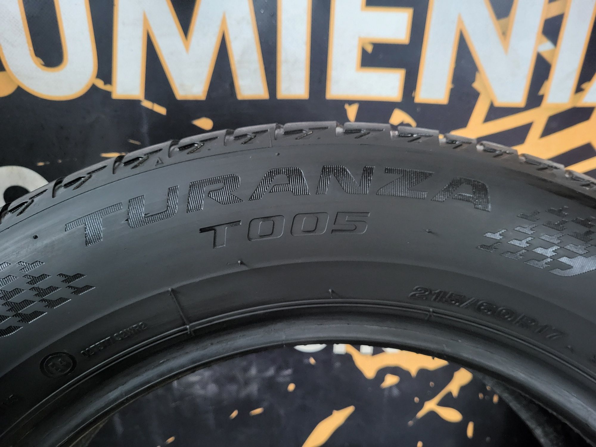 Opony letnie 215/60/17 Bridgestone 20rok 5mm