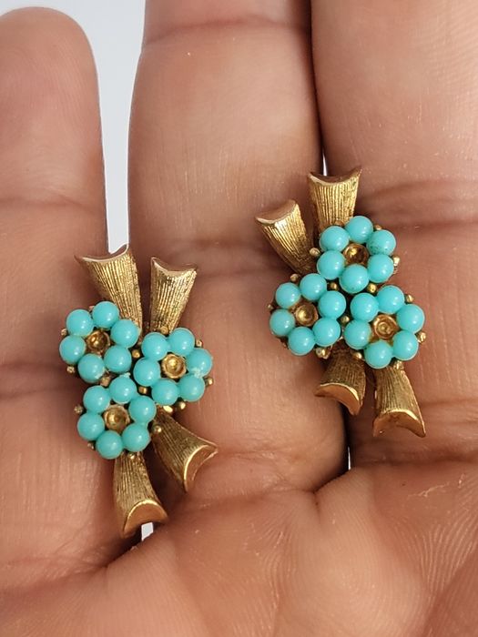 Клипсы винтаж  Coro