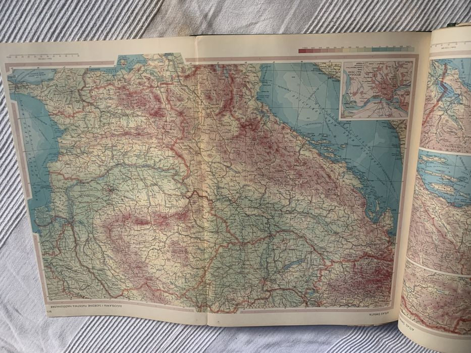 Atlas świata #vintage#innyświat#unikat