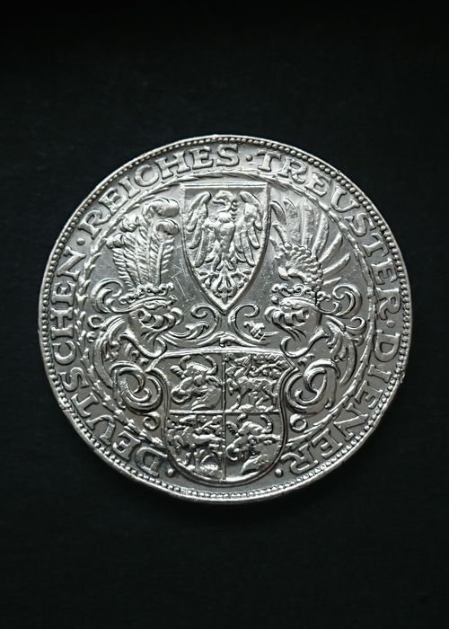 5 reichsmark рейхсмарок Гінденбург марок монета Срібло рейх