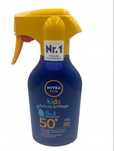 2 × NIVEA SUN Spray ochronny do opalania dla dzieci Protect & Care SPF