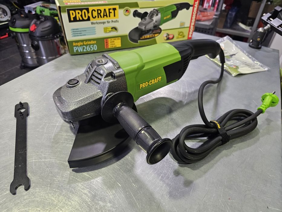 Мощная Болгарка ProCraft PW2650 Плавный пуск Медная Обмотка 2600Вт