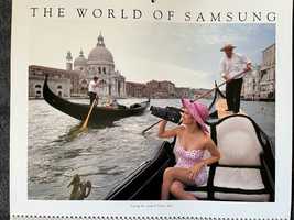 Kalendarz The world of Samsung 1999r. Unikat