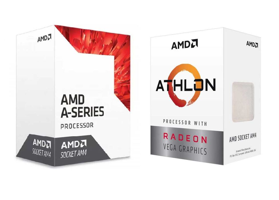 Athlon 200GE/ Athlon X4 950/ A8-9600 процессоры AMD s-AM4