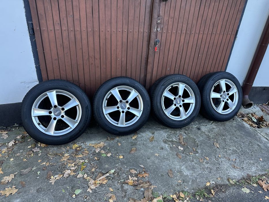 Koła felgi BMW 5x120 R16 opony zimowe Hankook 205/60R16