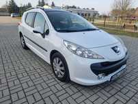 Peugeot 207 207 sw 2009 1.4 benzyna klimatyzacja panorama dach
