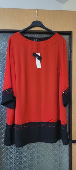 Bluzka damska czerwona