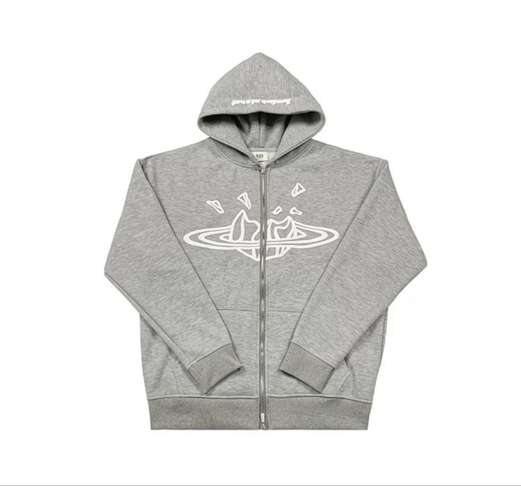 Зіп-худі Broken planet Black orbit, броукен планет кофтна на замку y2k